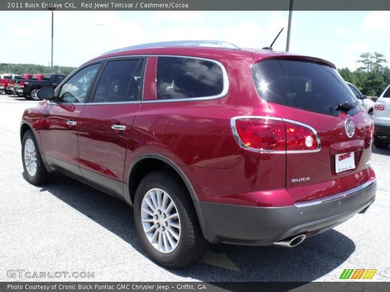 Red Jewel Tintcoat / Cashmere/Cocoa 2011 Buick Enclave CXL