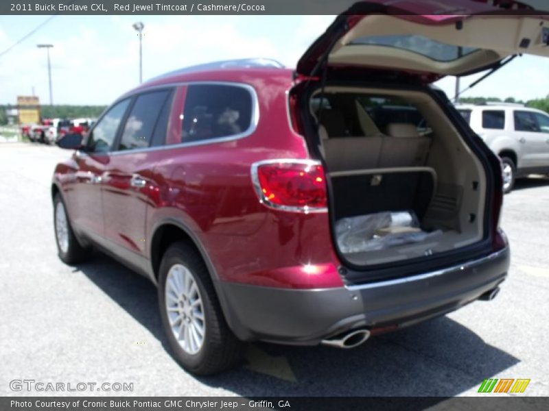 Red Jewel Tintcoat / Cashmere/Cocoa 2011 Buick Enclave CXL