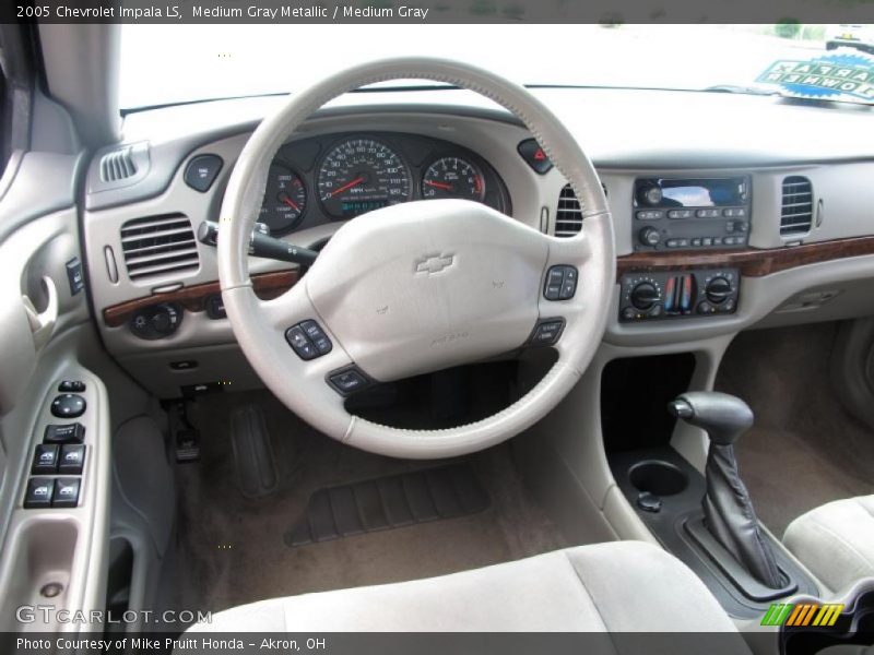 Medium Gray Metallic / Medium Gray 2005 Chevrolet Impala LS