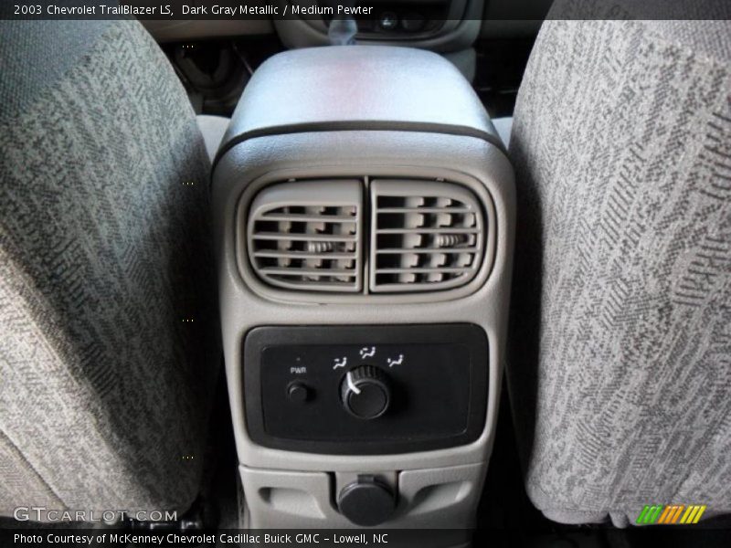 Dark Gray Metallic / Medium Pewter 2003 Chevrolet TrailBlazer LS