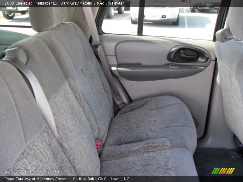 Dark Gray Metallic / Medium Pewter 2003 Chevrolet TrailBlazer LS
