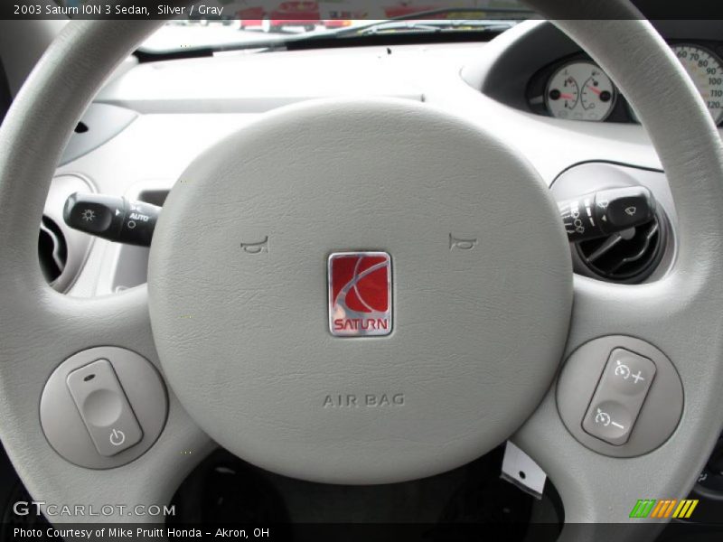 Silver / Gray 2003 Saturn ION 3 Sedan