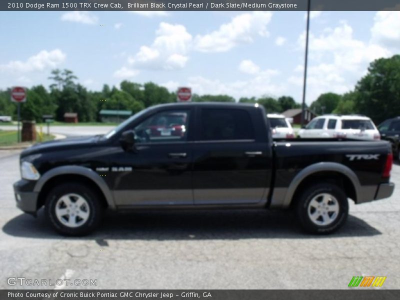 Brilliant Black Crystal Pearl / Dark Slate/Medium Graystone 2010 Dodge Ram 1500 TRX Crew Cab