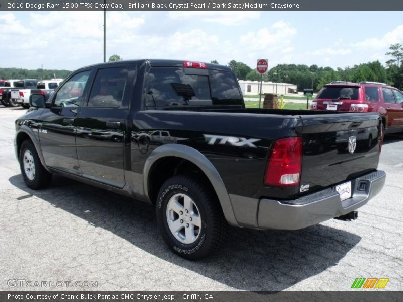 Brilliant Black Crystal Pearl / Dark Slate/Medium Graystone 2010 Dodge Ram 1500 TRX Crew Cab