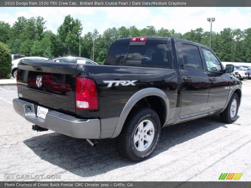 Brilliant Black Crystal Pearl / Dark Slate/Medium Graystone 2010 Dodge Ram 1500 TRX Crew Cab