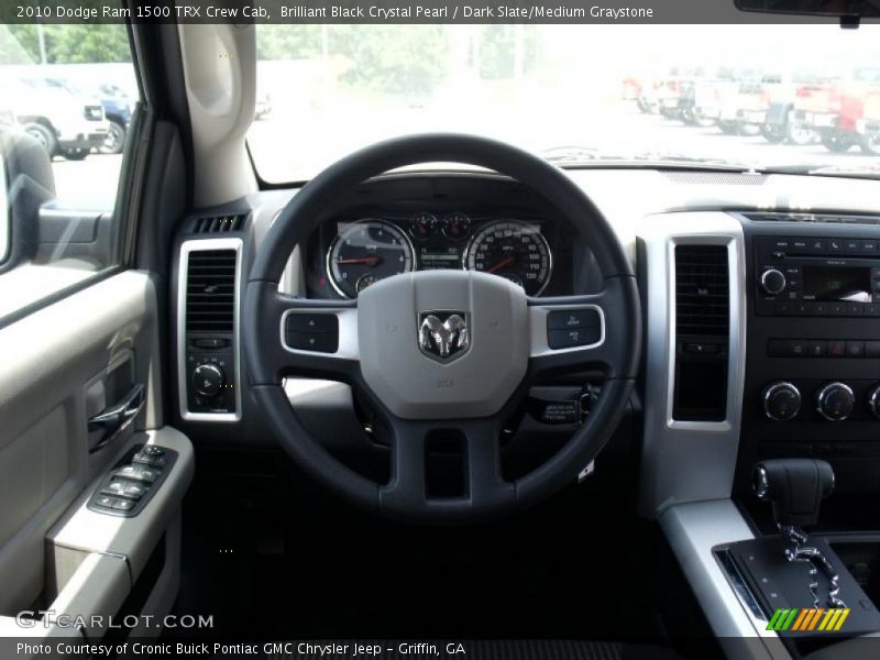 Brilliant Black Crystal Pearl / Dark Slate/Medium Graystone 2010 Dodge Ram 1500 TRX Crew Cab