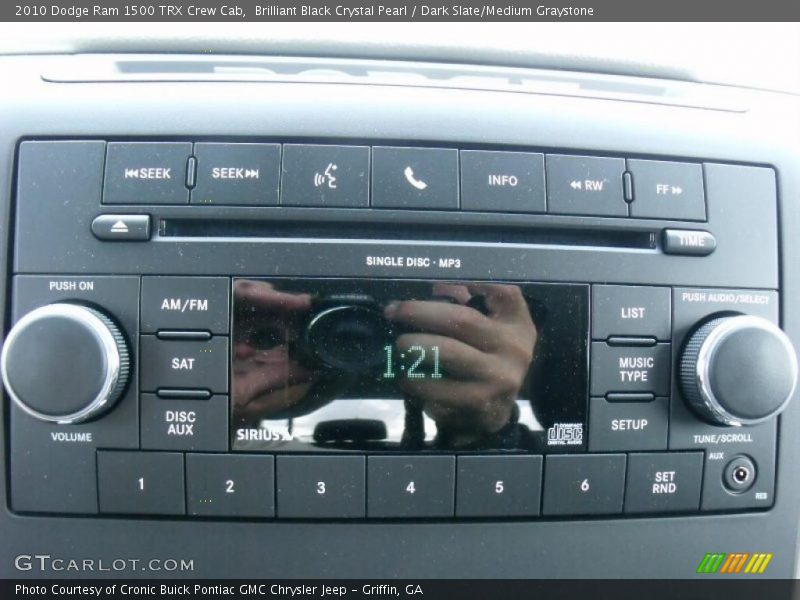 Brilliant Black Crystal Pearl / Dark Slate/Medium Graystone 2010 Dodge Ram 1500 TRX Crew Cab