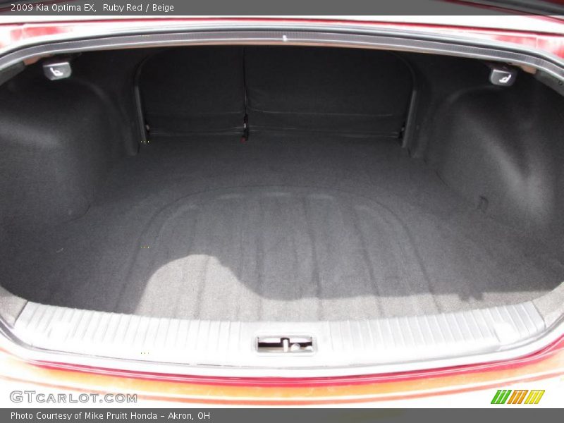 Ruby Red / Beige 2009 Kia Optima EX