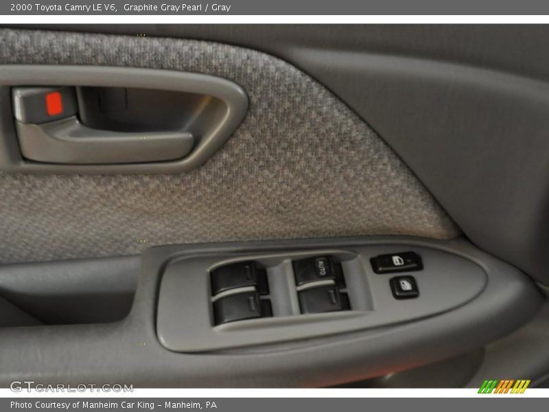 Graphite Gray Pearl / Gray 2000 Toyota Camry LE V6