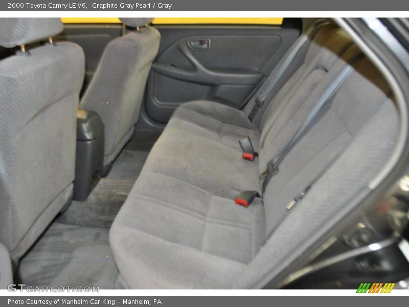 Graphite Gray Pearl / Gray 2000 Toyota Camry LE V6
