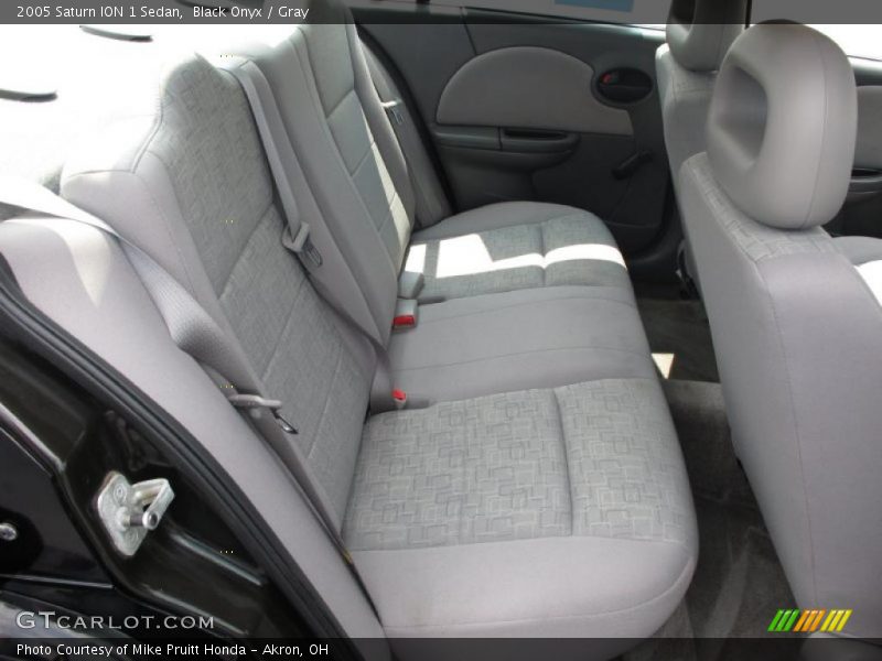 Black Onyx / Gray 2005 Saturn ION 1 Sedan