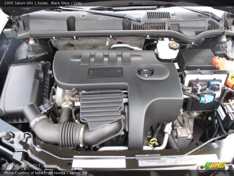 Black Onyx / Gray 2005 Saturn ION 1 Sedan