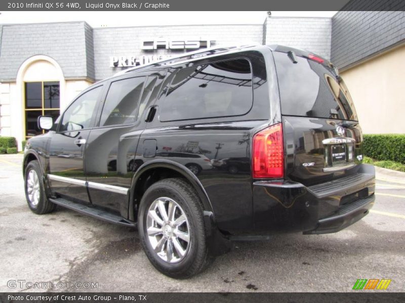 Liquid Onyx Black / Graphite 2010 Infiniti QX 56 4WD