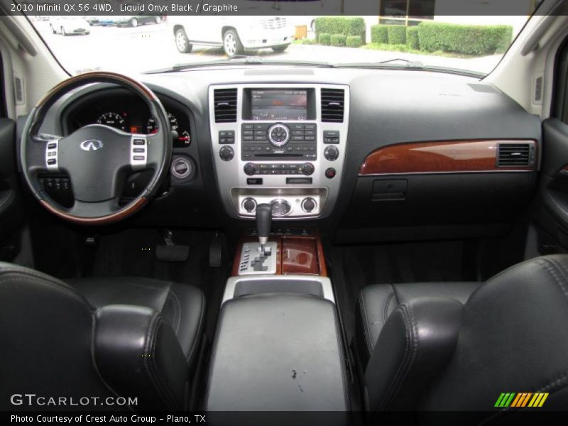 Liquid Onyx Black / Graphite 2010 Infiniti QX 56 4WD