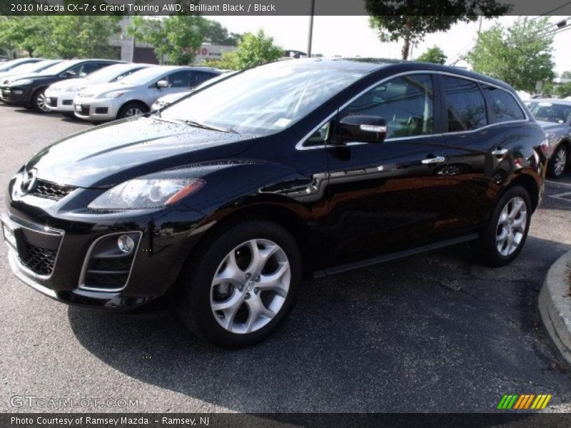 Brilliant Black / Black 2010 Mazda CX-7 s Grand Touring AWD