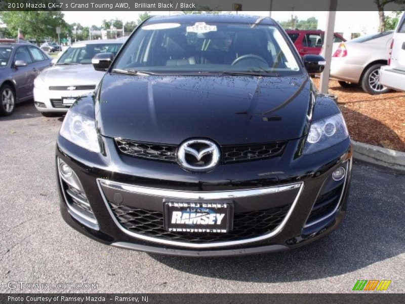 Brilliant Black / Black 2010 Mazda CX-7 s Grand Touring AWD