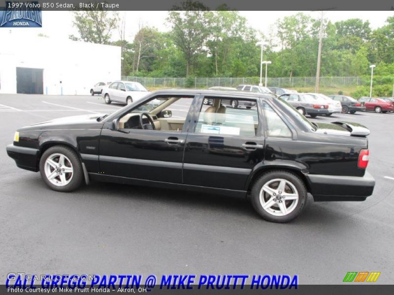 Black / Taupe 1997 Volvo 850 Sedan