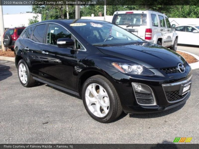 Brilliant Black / Black 2010 Mazda CX-7 s Grand Touring AWD