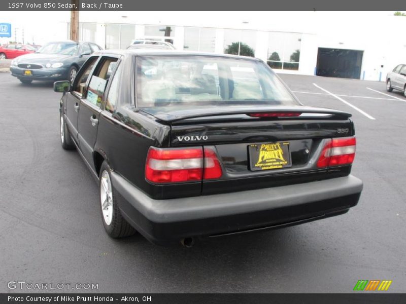 Black / Taupe 1997 Volvo 850 Sedan