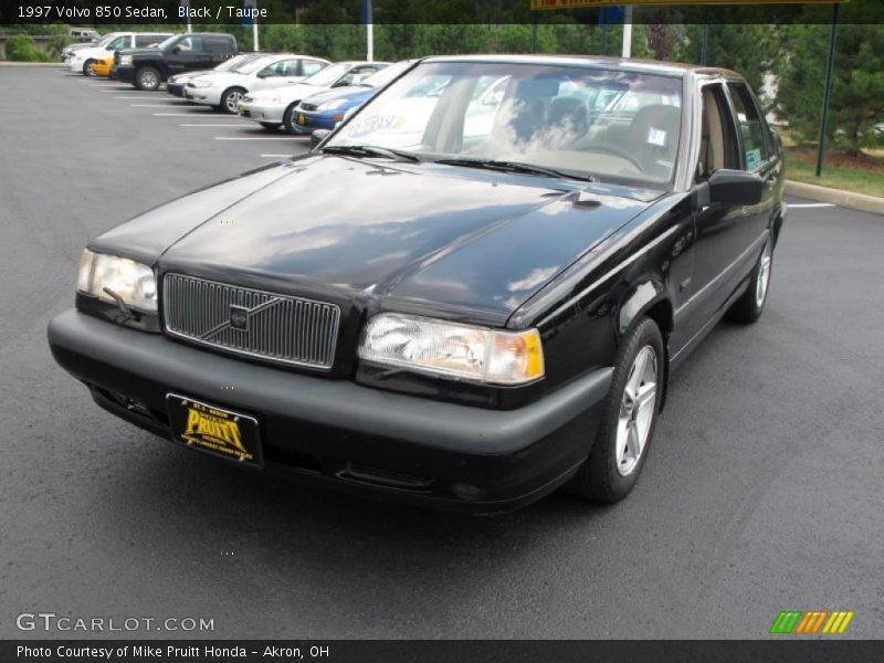 Black / Taupe 1997 Volvo 850 Sedan