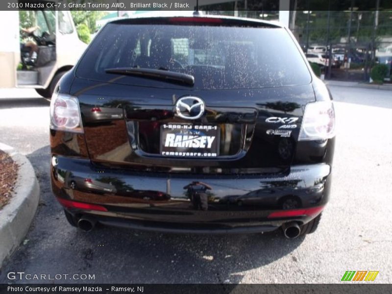 Brilliant Black / Black 2010 Mazda CX-7 s Grand Touring AWD