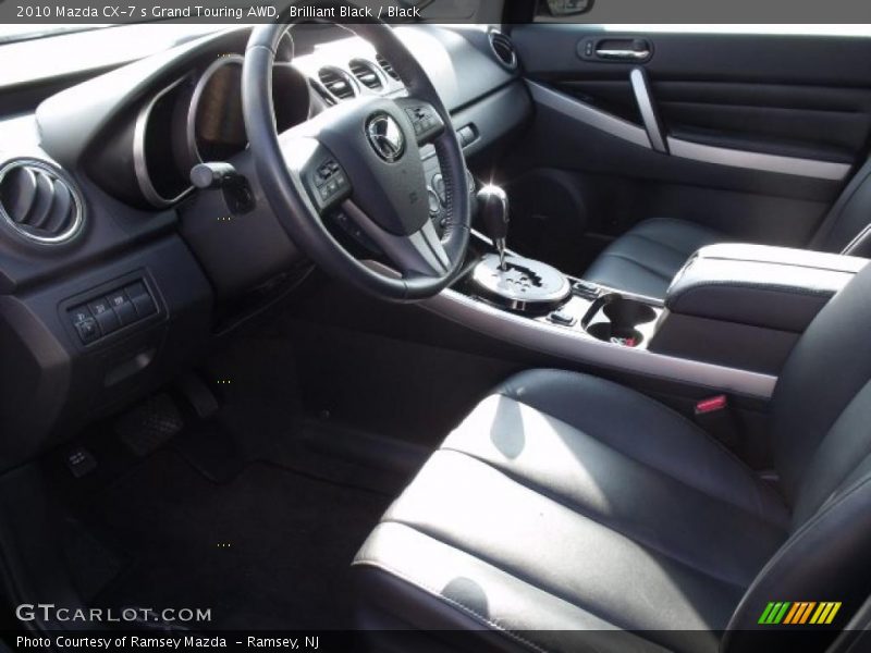 Brilliant Black / Black 2010 Mazda CX-7 s Grand Touring AWD