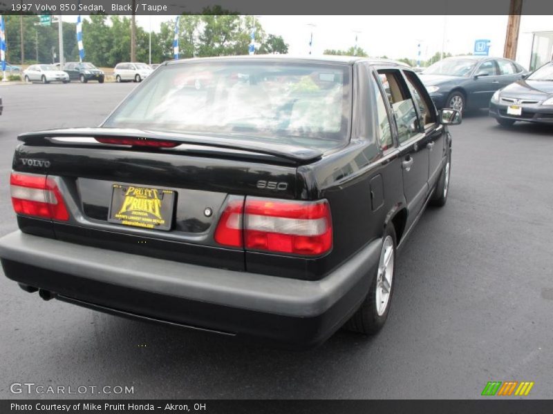 Black / Taupe 1997 Volvo 850 Sedan