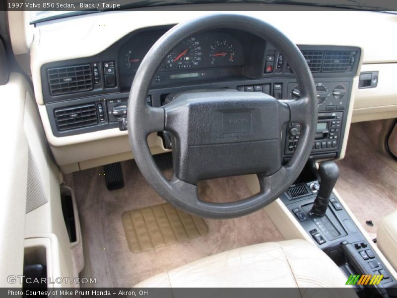 Black / Taupe 1997 Volvo 850 Sedan