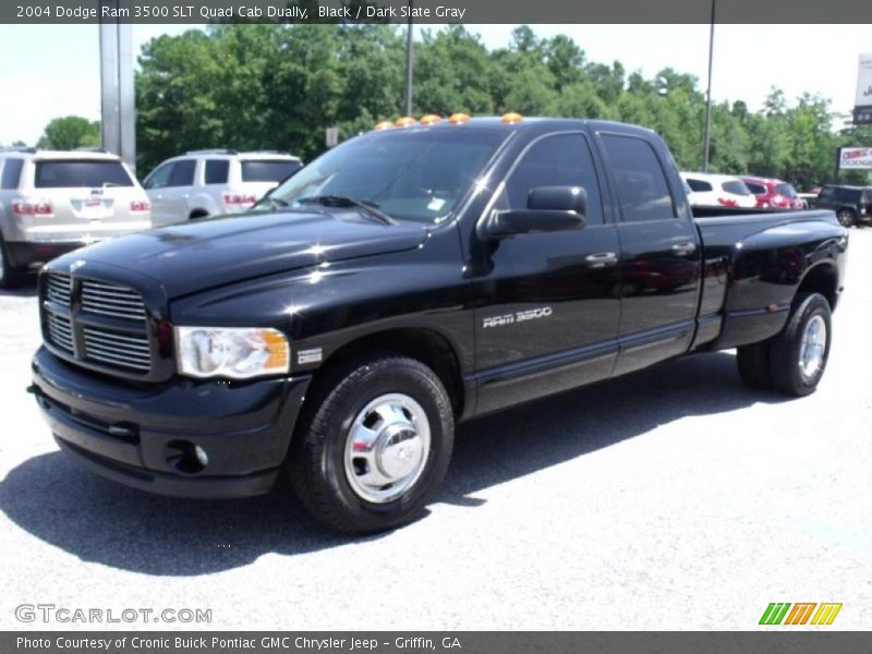 Black / Dark Slate Gray 2004 Dodge Ram 3500 SLT Quad Cab Dually