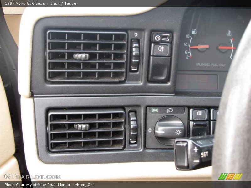 Black / Taupe 1997 Volvo 850 Sedan