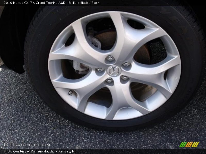 Brilliant Black / Black 2010 Mazda CX-7 s Grand Touring AWD
