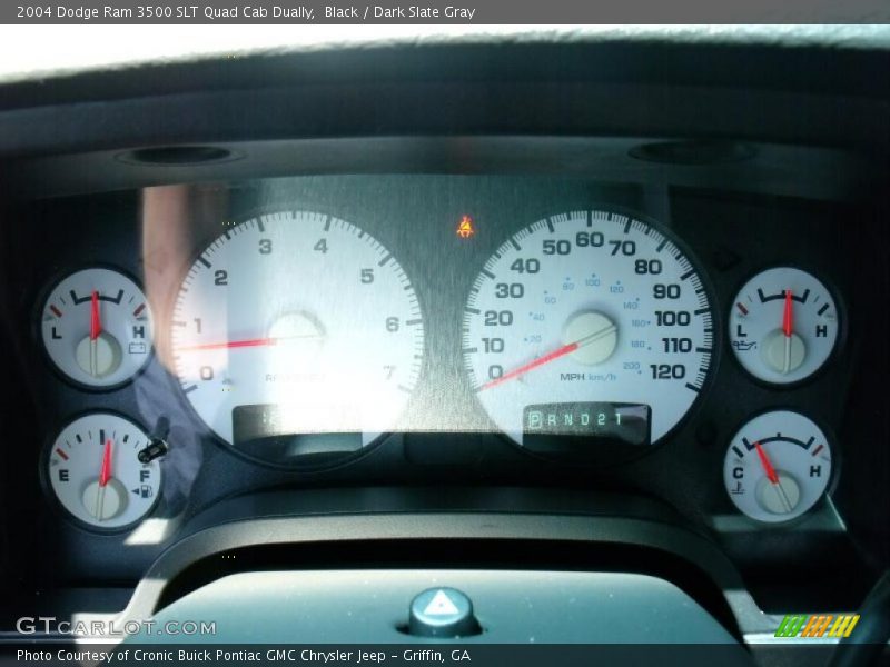 Black / Dark Slate Gray 2004 Dodge Ram 3500 SLT Quad Cab Dually