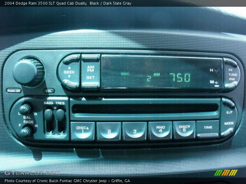 Black / Dark Slate Gray 2004 Dodge Ram 3500 SLT Quad Cab Dually