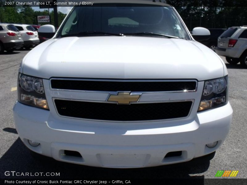 Summit White / Ebony 2007 Chevrolet Tahoe LT