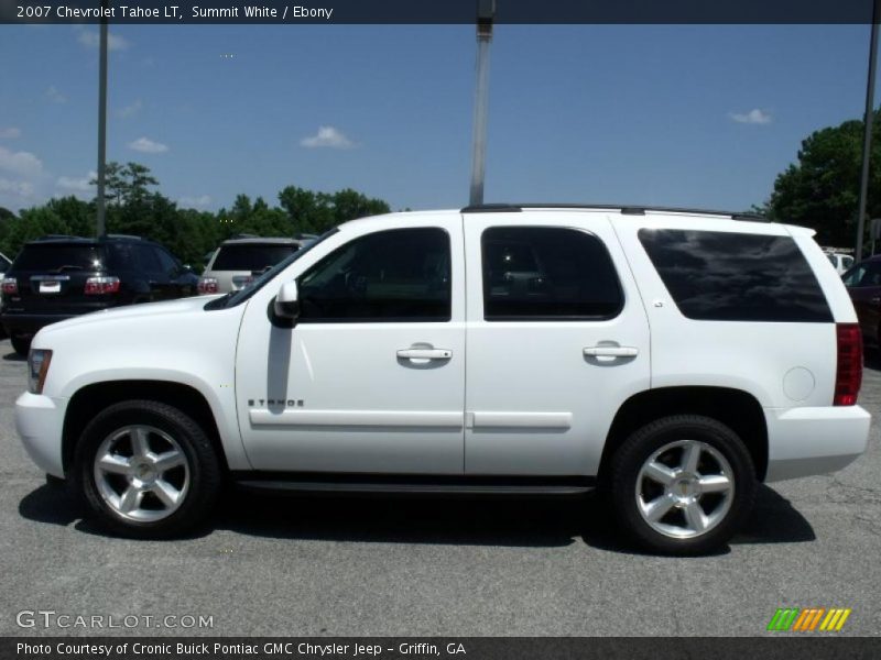 Summit White / Ebony 2007 Chevrolet Tahoe LT