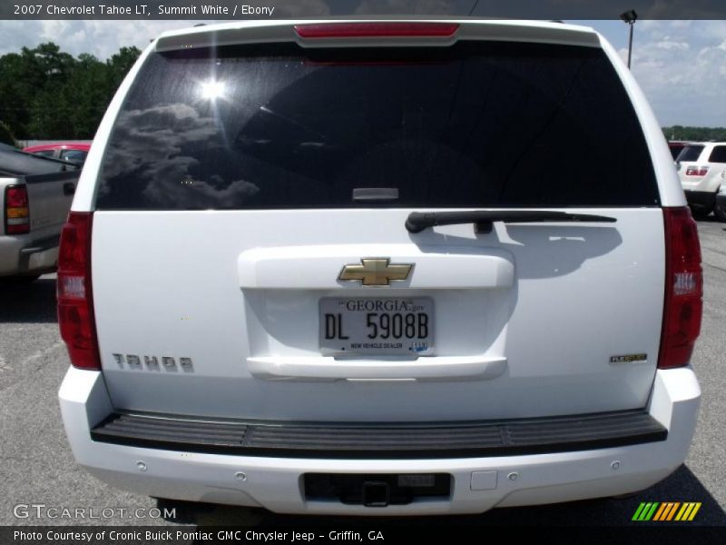 Summit White / Ebony 2007 Chevrolet Tahoe LT