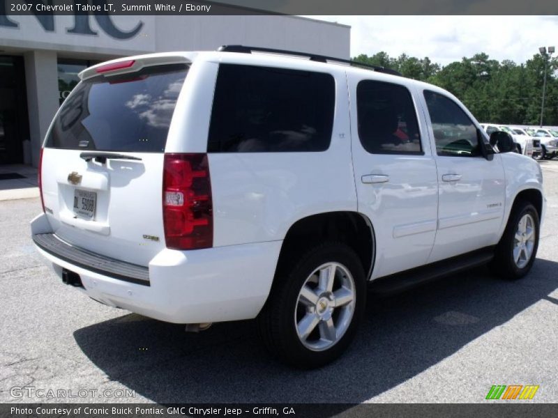 Summit White / Ebony 2007 Chevrolet Tahoe LT