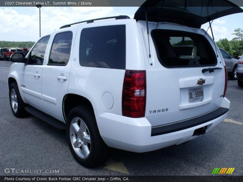 Summit White / Ebony 2007 Chevrolet Tahoe LT