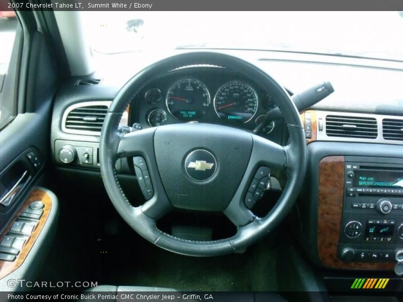 Summit White / Ebony 2007 Chevrolet Tahoe LT