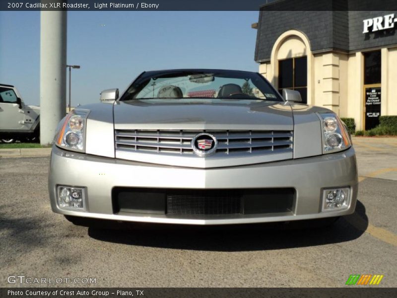 Light Platinum / Ebony 2007 Cadillac XLR Roadster