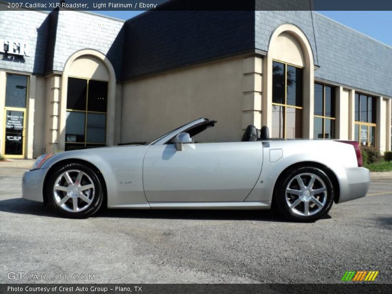 Light Platinum / Ebony 2007 Cadillac XLR Roadster