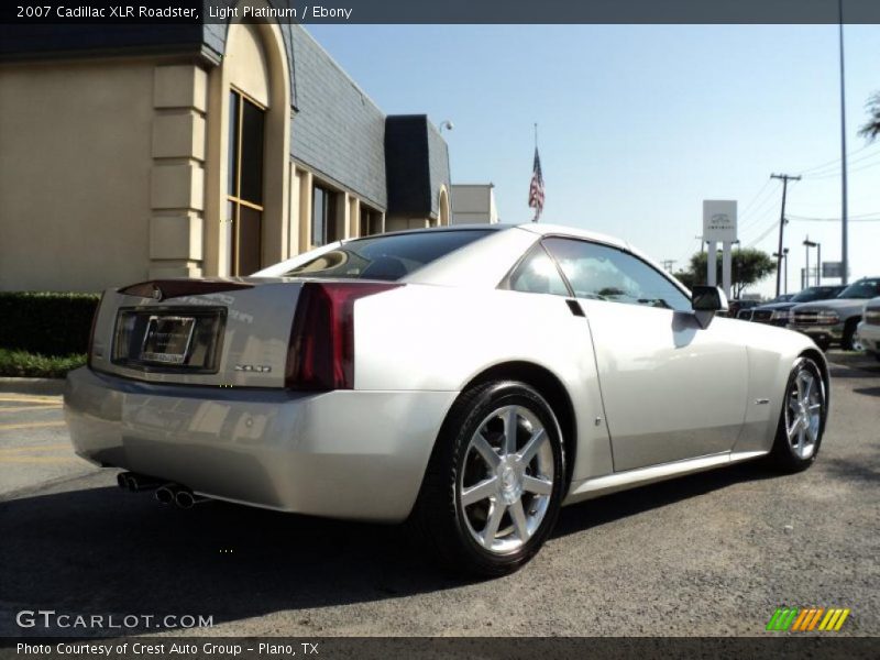 Light Platinum / Ebony 2007 Cadillac XLR Roadster