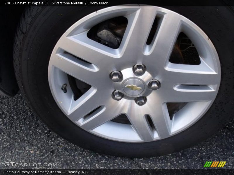 Silverstone Metallic / Ebony Black 2006 Chevrolet Impala LT