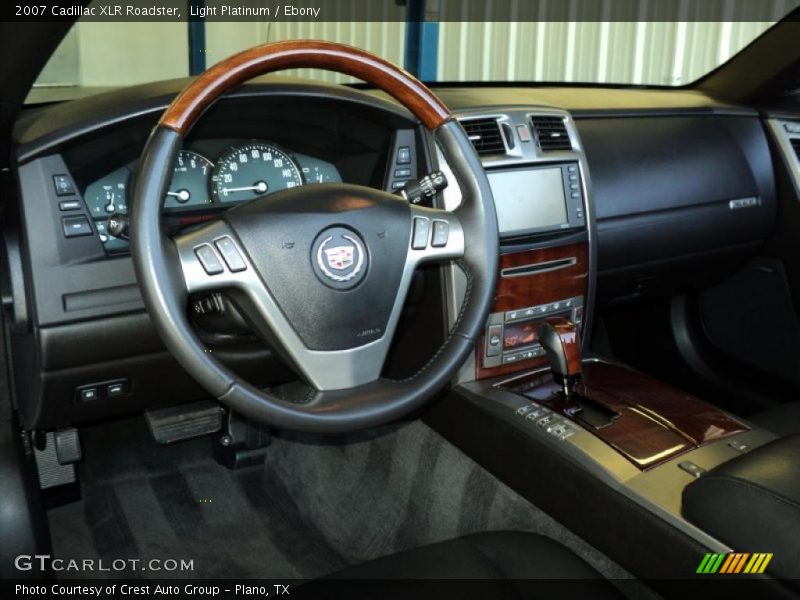 Light Platinum / Ebony 2007 Cadillac XLR Roadster