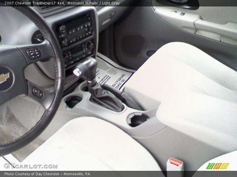 Moondust Metallic / Light Gray 2007 Chevrolet TrailBlazer LT 4x4