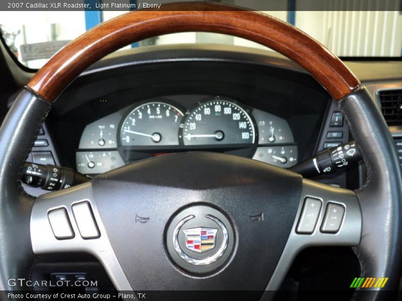 Light Platinum / Ebony 2007 Cadillac XLR Roadster