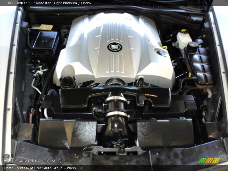 Light Platinum / Ebony 2007 Cadillac XLR Roadster