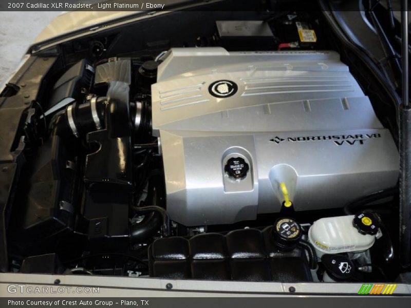 Light Platinum / Ebony 2007 Cadillac XLR Roadster