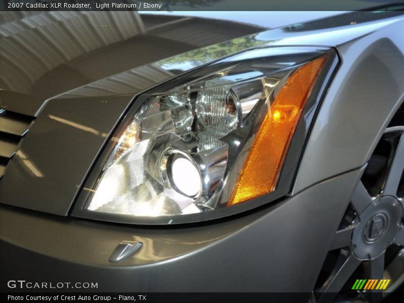 Light Platinum / Ebony 2007 Cadillac XLR Roadster
