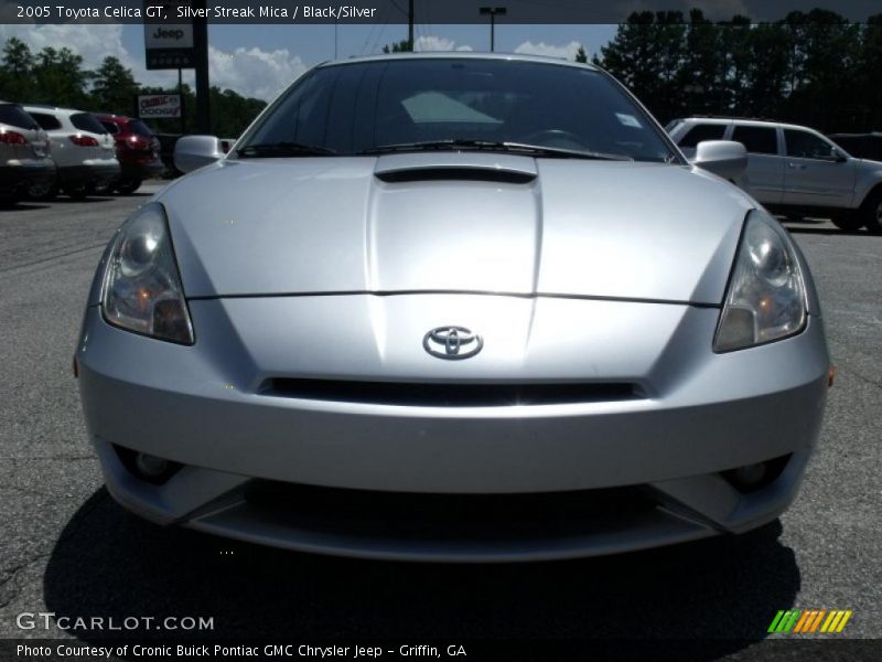 Silver Streak Mica / Black/Silver 2005 Toyota Celica GT